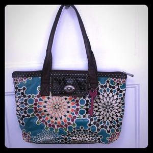 Bright FOSSIL purse